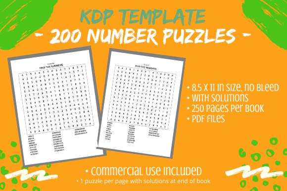 200 Number Search Puzzles Activity Book: A Strategic Tool for Creativity and Cognitive Engagement