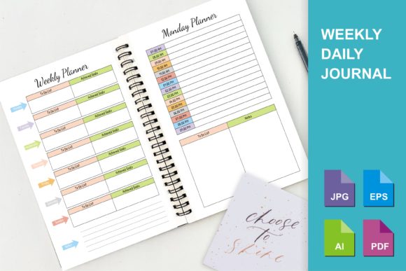 Boost Your Productivity with the KDP Weekly and Daily Planner