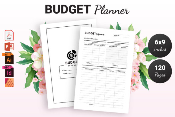 Budget Planner - KDP Interior: A Practical Resource for Publishers and Personal Finance Creators