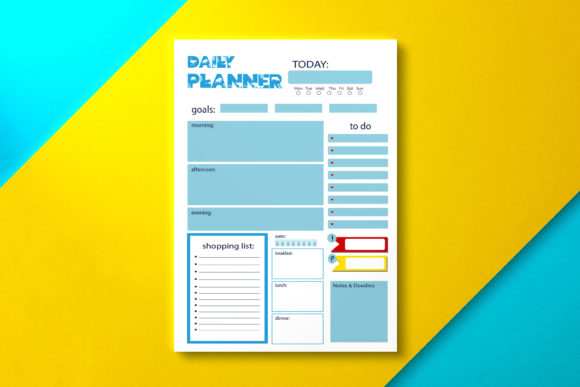 Daily Planner Safari Blue: Strategic Asset Management for Publishers and Professionals