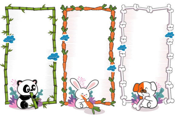 Enhancing Daily Planning with Cute Animal-Themed KDP Illustrations