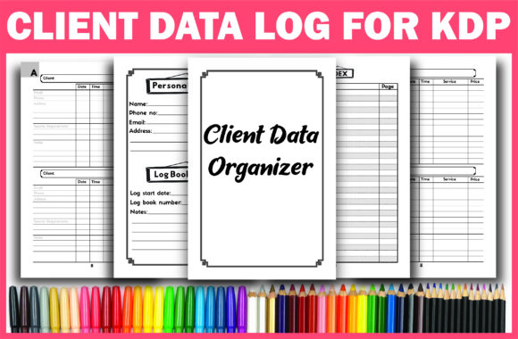 KDP Interior Ready PDF: Client Data Log Guide