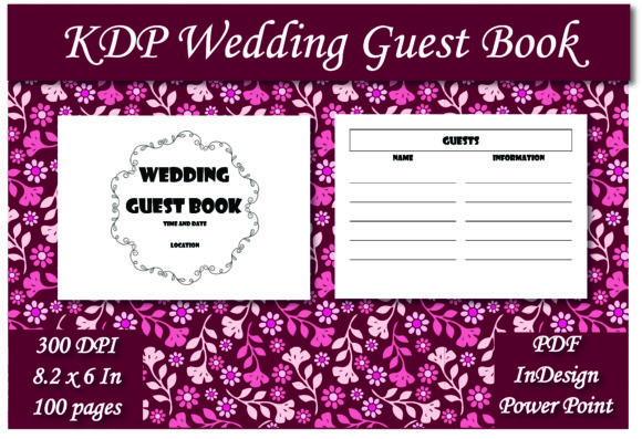 KDP Wedding Guest Book Interior: A Practical Resource for Publishers and Planners