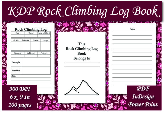 Unlock Your Climbing Potential with the KDP Rock Climbing Log Book