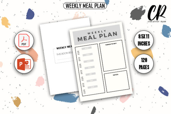 Weekly Meal Plan - KDP Interior: Streamlining Low-Content Publishing with Ready-to-Use Assets